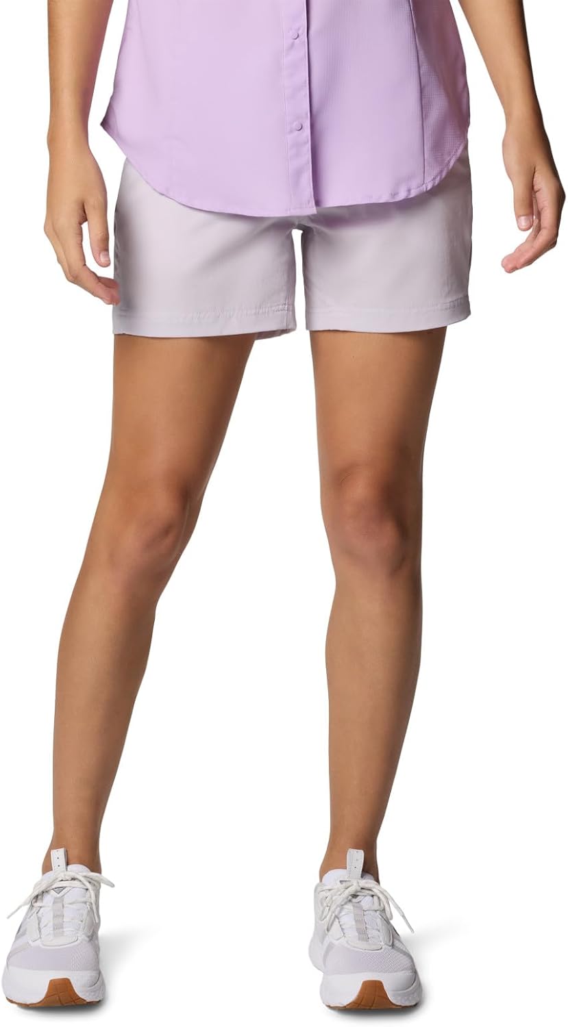 61SNZZK6WKL._AC_SL1500_.jpg Short Columbia Coral Point III Mujer – Lavanda - Image 1