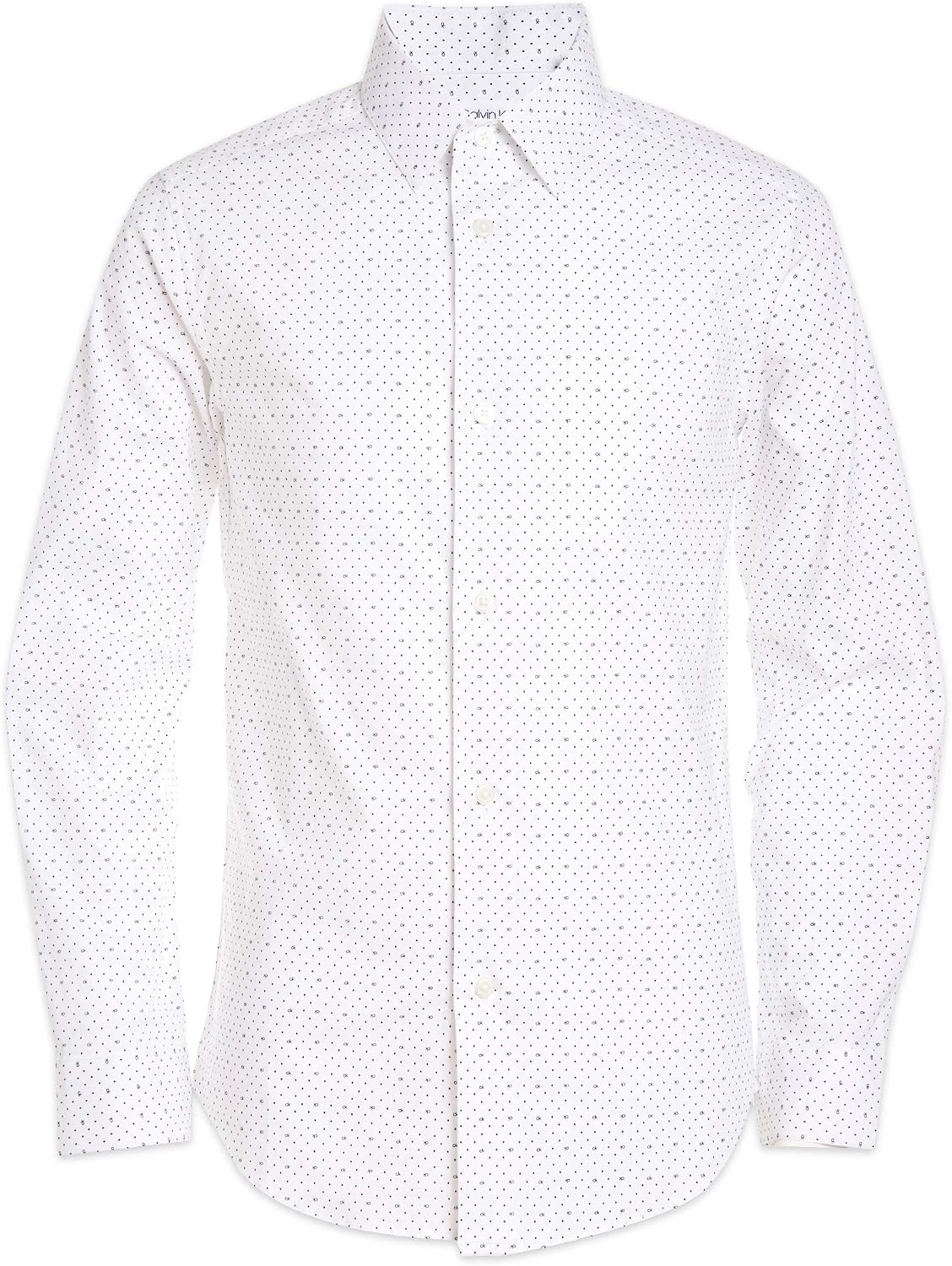 81QK6NfcafL._AC_SL1500_.jpg Camisa Calvin Klein Niños Manga Larga – Negra - Image 1