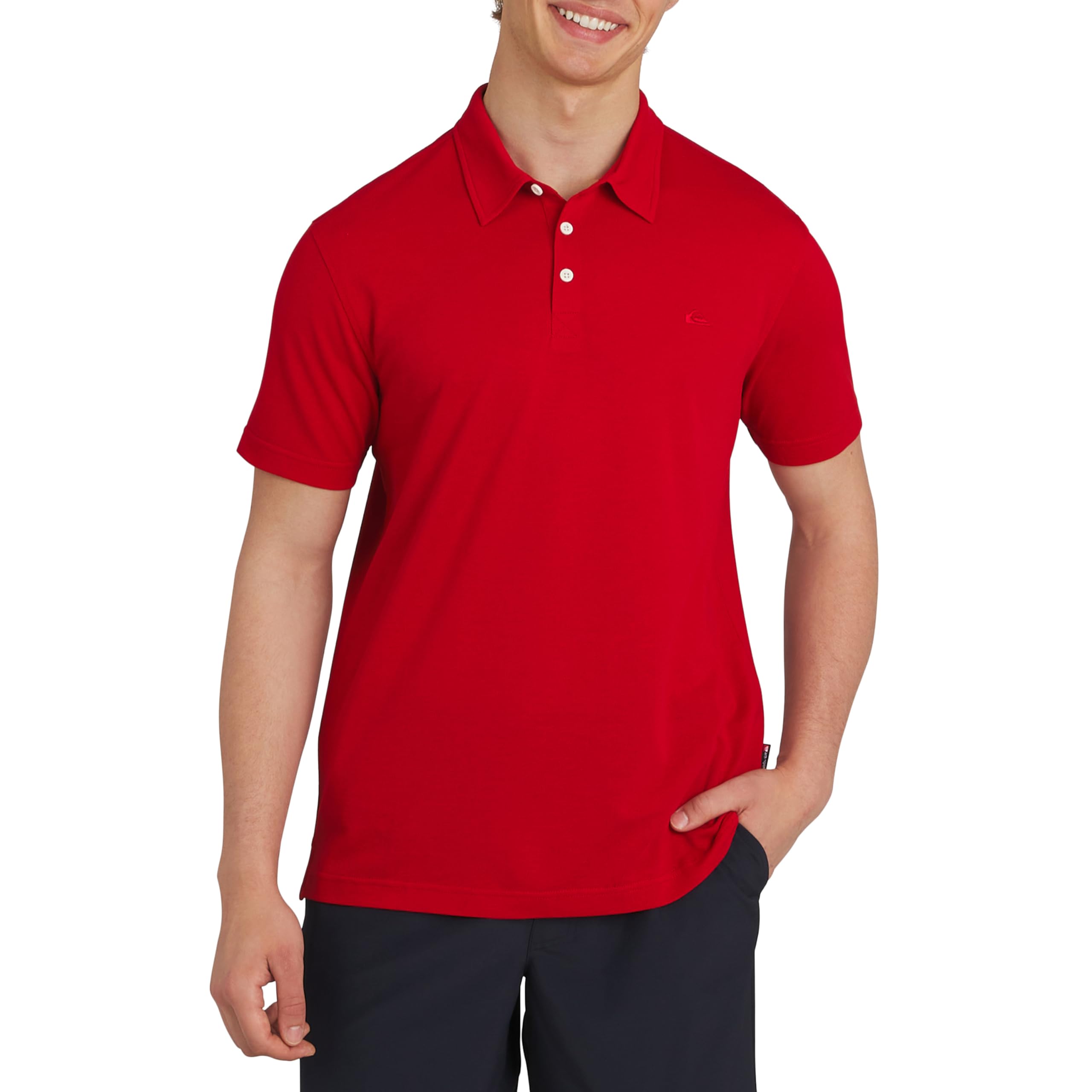 Polo Quiksilver Oxford Salsa – Talla L Polo Quiksilver Oxford Salsa – Talla L - Image 1