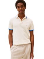 Polo Tommy Hilfiger Slim Marfil – Talla XL